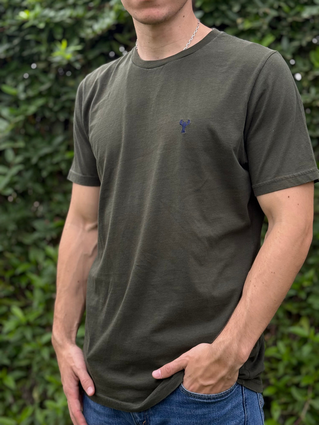 Verde Militar - Básico Hombre Nassau