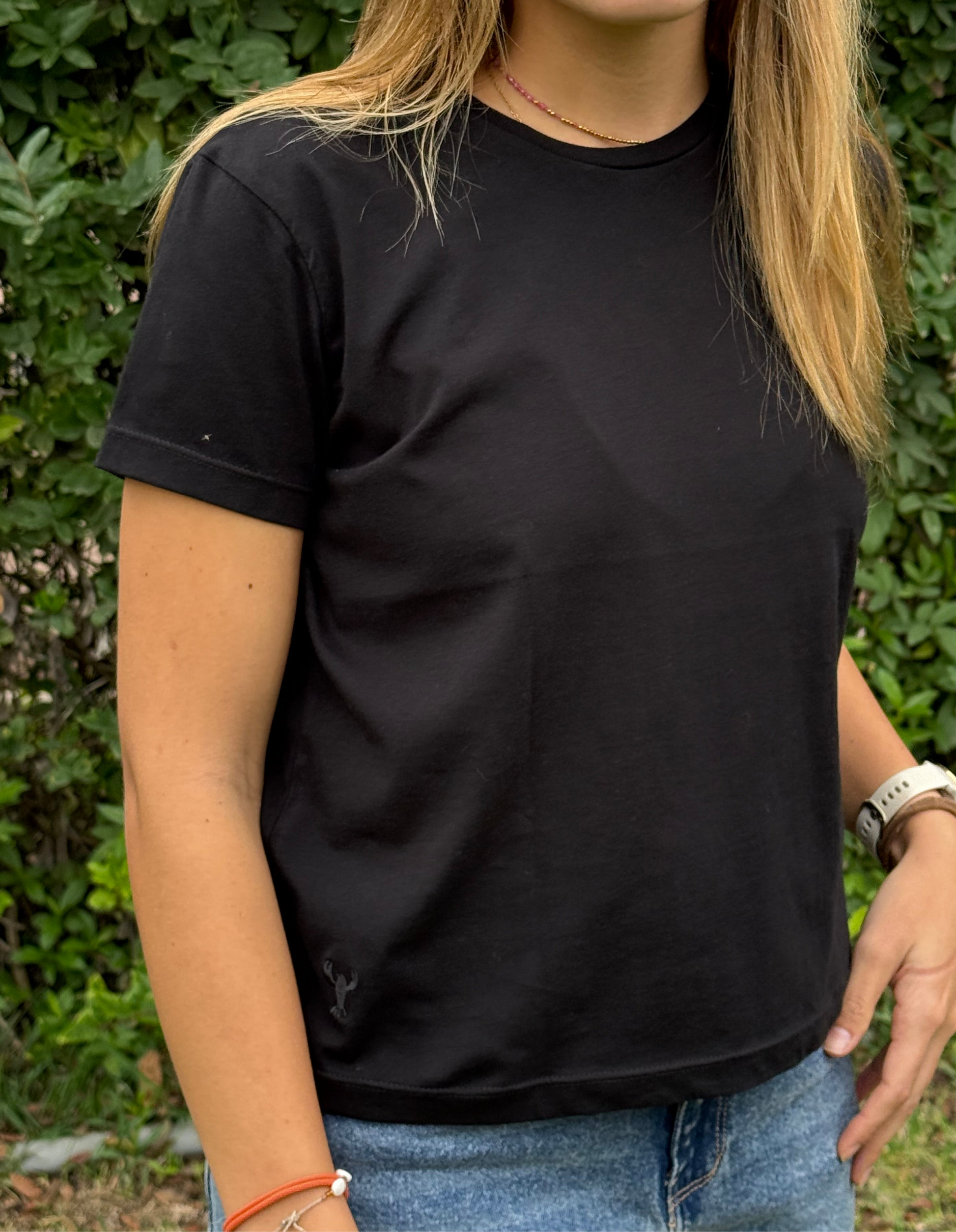 Negro - Básico Mujer Nassau