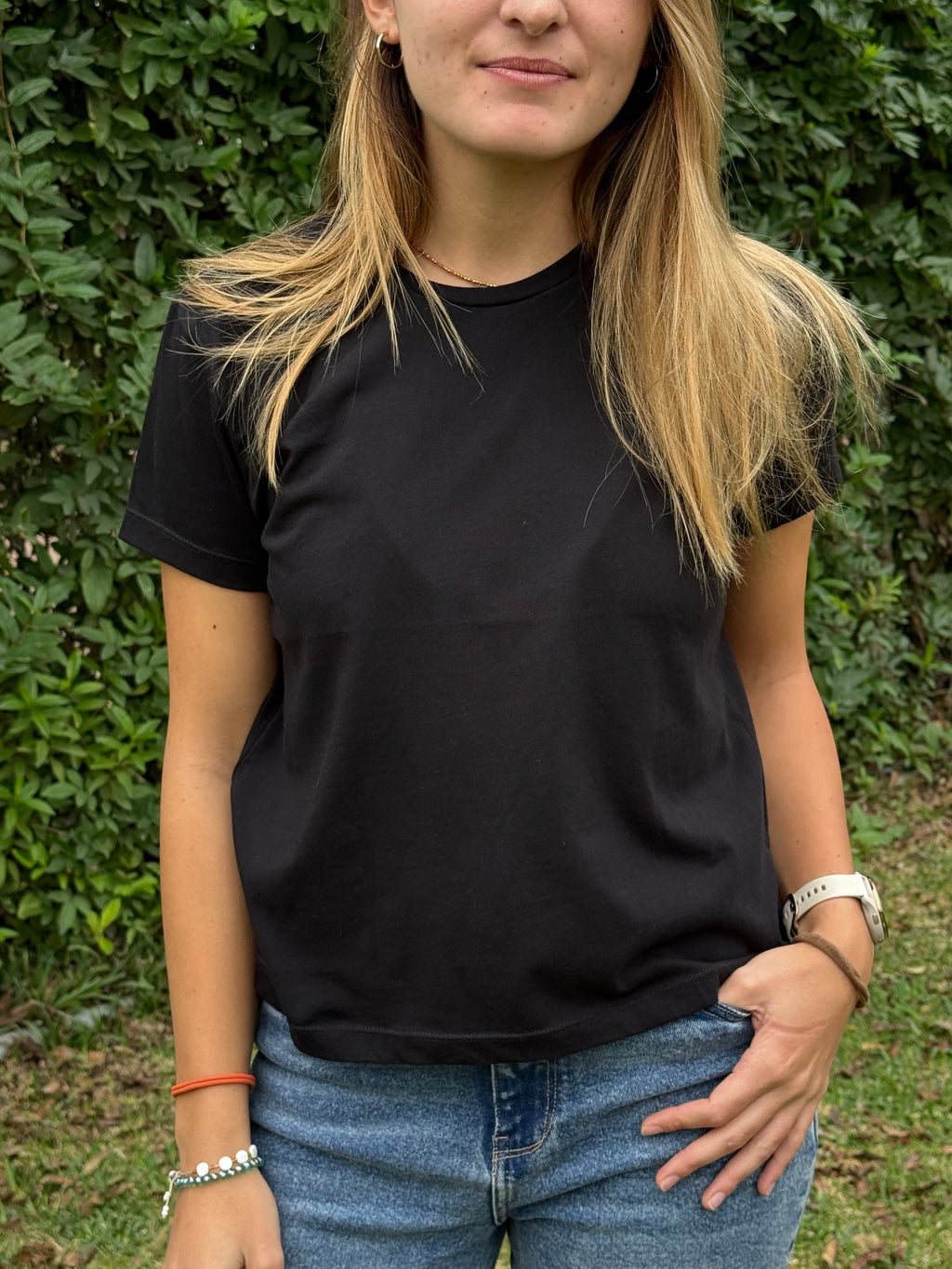 Negro - Básico Mujer Nassau