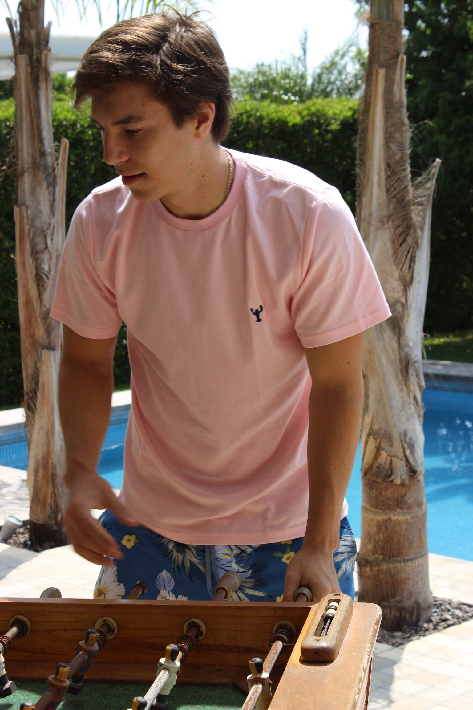 Rosado Pink - Básico Hombre Nassau