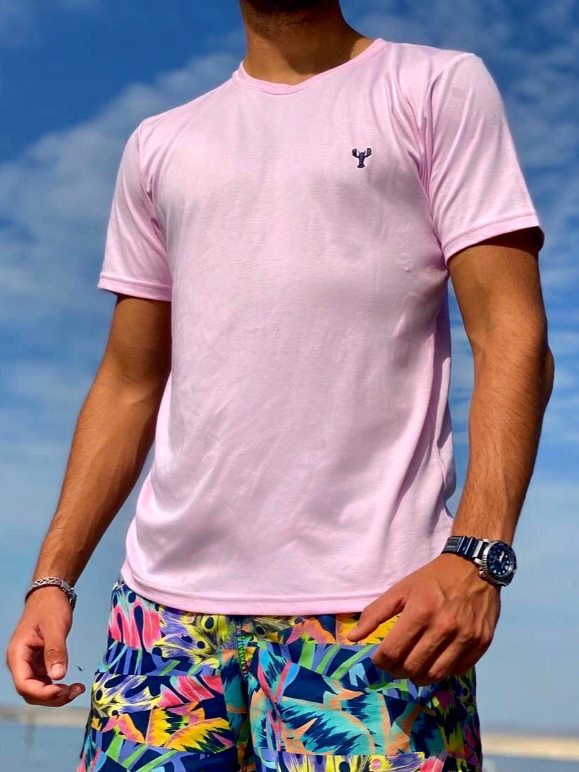 Rosado Pink - Básico Hombre Nassau