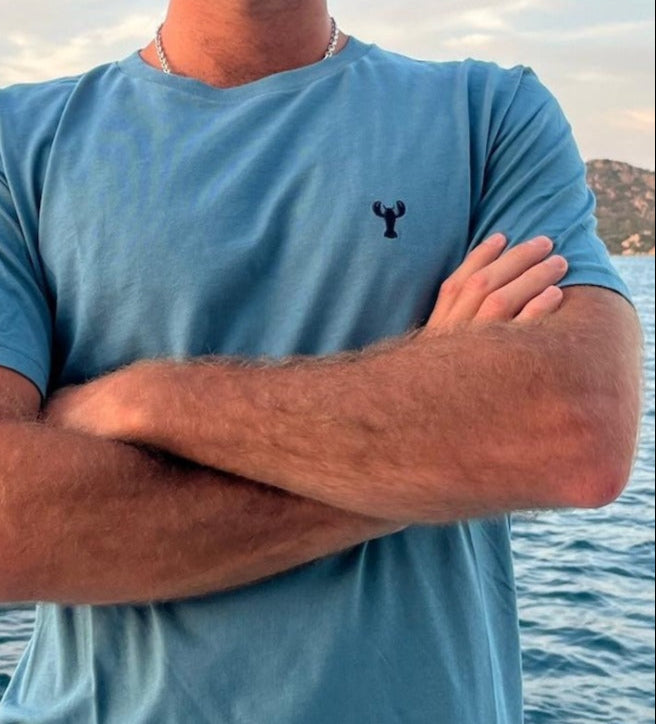 Azul Adriatic - Básico Hombre Nassau